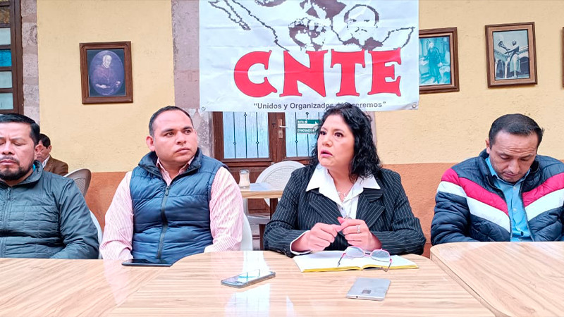 CNTE analiza paro de labores nacional 