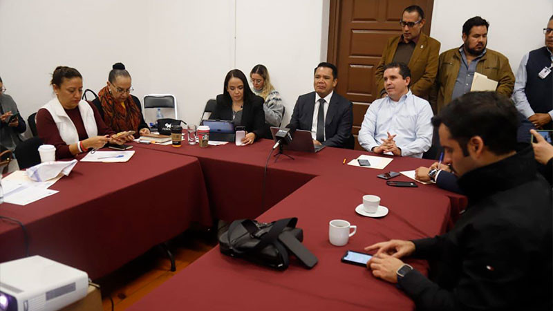 Analiza Congreso de Michoacán recursos a destinar en materia de seguridad 