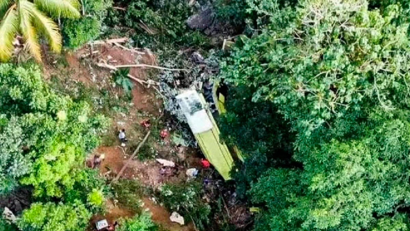 Accidente de un autobús en Filipinas dejó 28 fallecidos  
