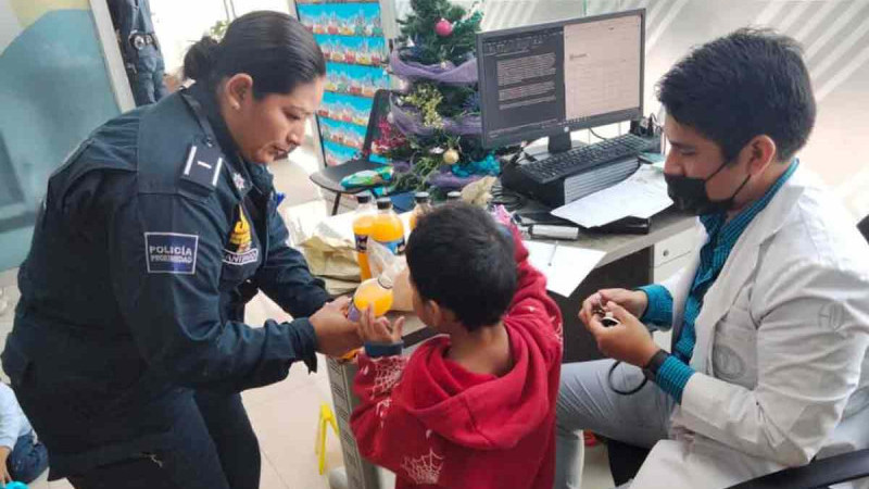 Policías rescatan a seis menores abandonados y con desnutrición en Escobedo, Nuevo León 
