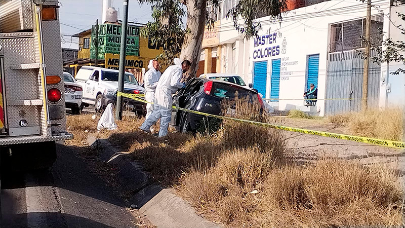 Morelia, Michoacán: Muere pareja de adultos mayores en accidente 