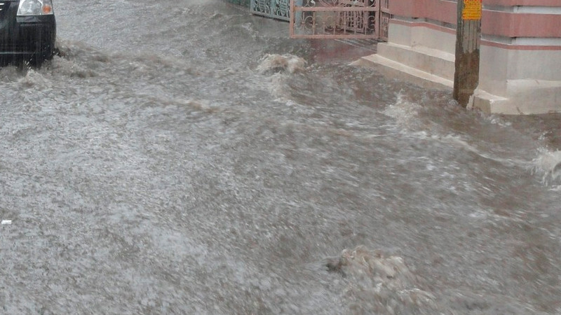 Colapsa drenaje de Tula, Hidalgo, por precipitaciones "atípicas" 
