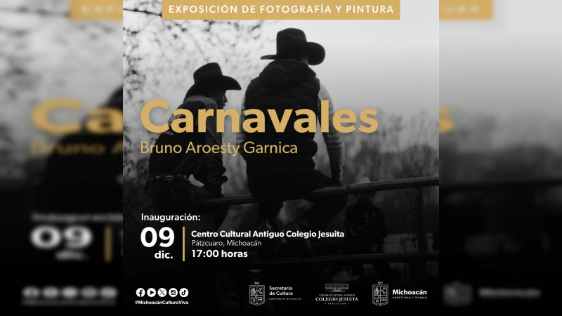 Conoce más sobre los carnavales de Michoacán con esta expo de la Secum 