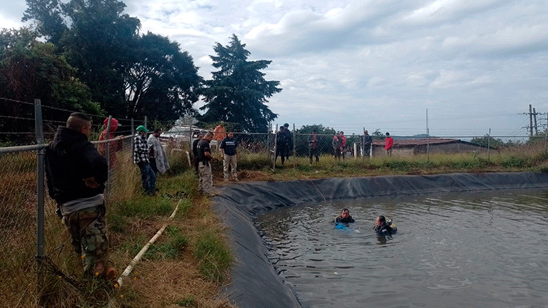 Ario, Michoacán: Muere hombre al ahogarse en una olla agrícola 