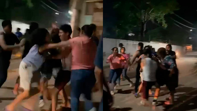 Riña entre padres de familia y maestros de una escuela en LC, Michoacán termina con una mujer lesionada de bala