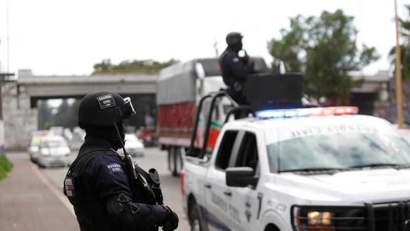 Firmes acciones operativas en Uruapan, Michoacán: SSP