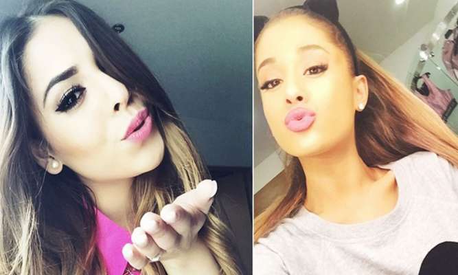 ¿Danna Paola se quiere parecer a Ariana Grande? - Foto 0 