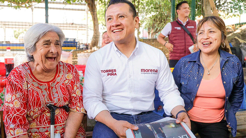 Torres Piña celebra que en Michoacán una mujer encabece la primera fórmula de Morena al Senado 