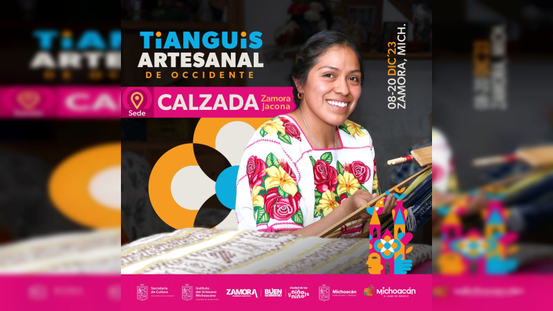 Tianguis Artesanal de Occidente cambia a la calzada Zamora-Jacona