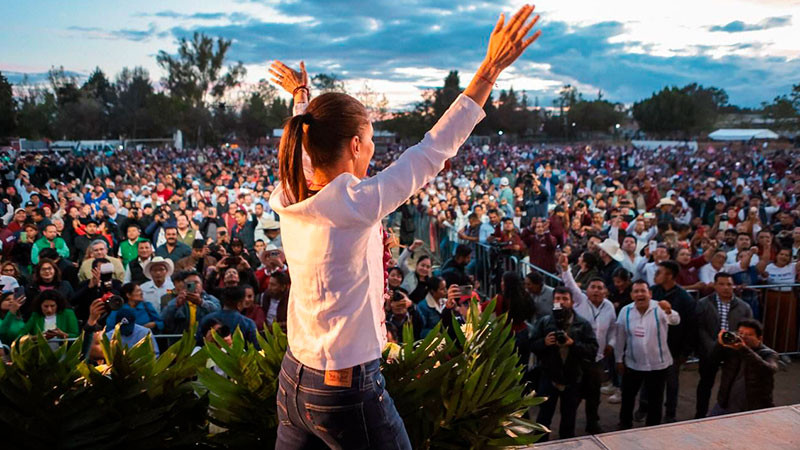 “Nunca más un gobierno que reprima al pueblo de México”: Claudia Sheinbaum desde Nochixtlán, Oaxaca
