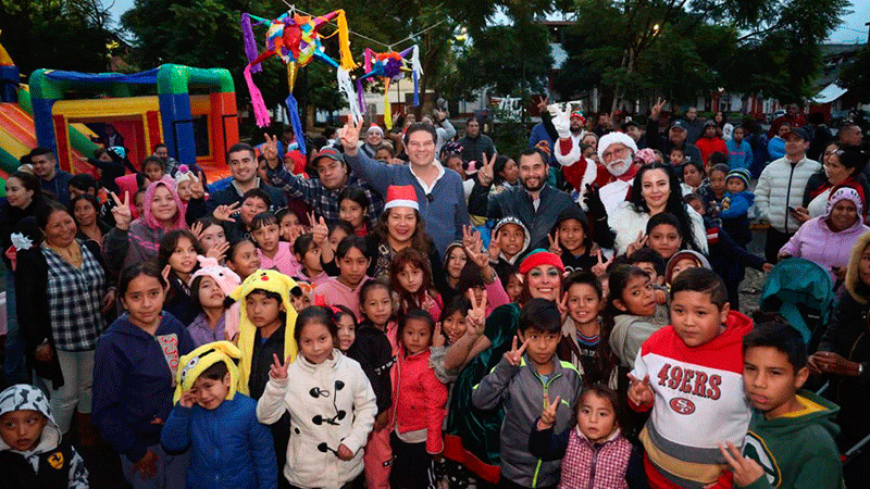 Celebra Alfonso Martínez posadas en Tacícuaro y Capula 