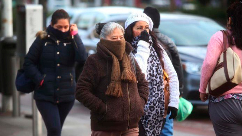 Se esperan bajas temperaturas en gran parte del país, y lluvias continuarán en Michoacán  