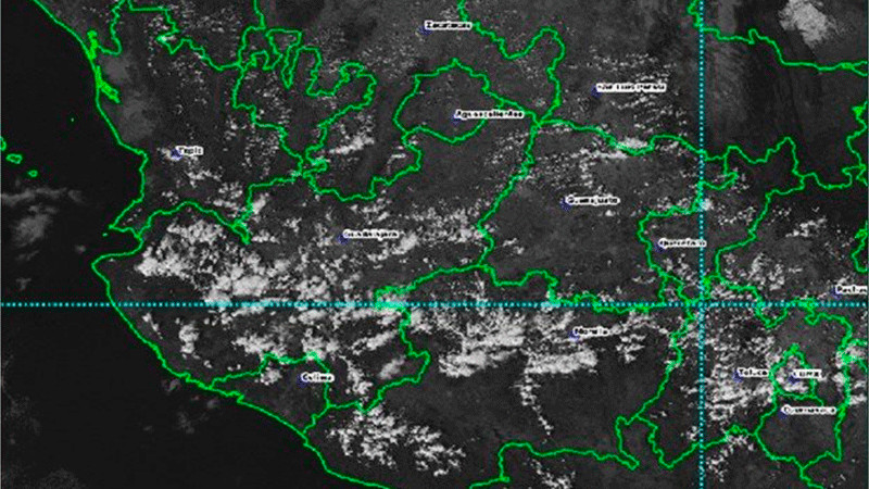 Se prevén lluvias e intervalos de chubascos para esta tarde en regiones de Michoacán 