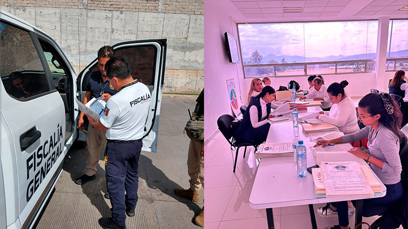 Llevan a cabo supervisión en las instalaciones de la Fiscalía Regional de Zamora, Michoacán 