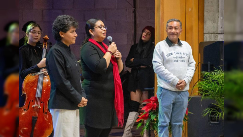 Magistral concierto navideño de la OSIJU y Coro del CIIA , en Uruapan