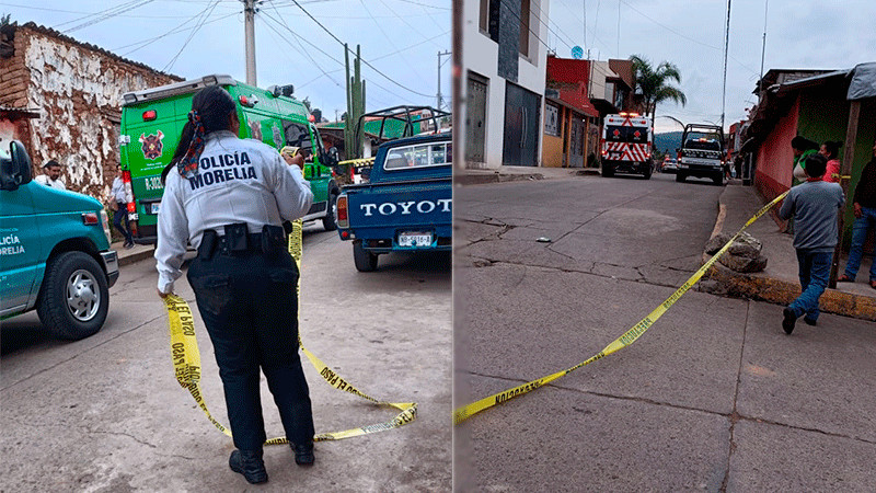 Ataque armado en tenencia de Morelia, Michoacán, deja tres muertos y un herido 