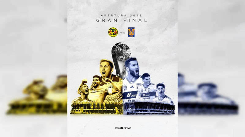 América ante Tigres, la final del Apertura 2023 de la Liga MX 