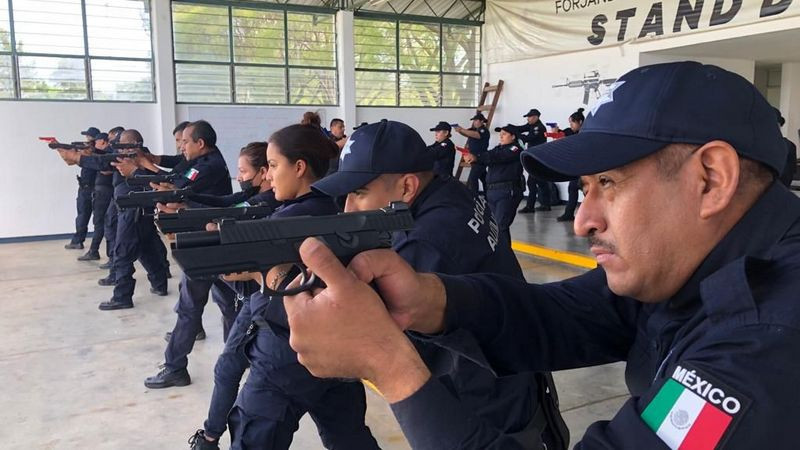 Policía Auxiliar de Michoacán, a la vanguardia en la profesionalización