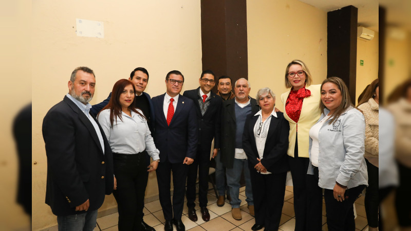 Rectora refrenda trabajar en equipo con cada uno de los sectores de la UMSNH