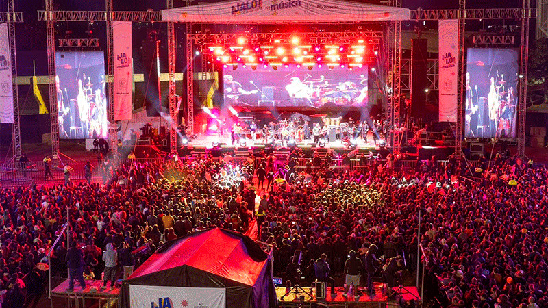 Gran éxito del Festival Jalo por la Música, con causa social: Bedolla
