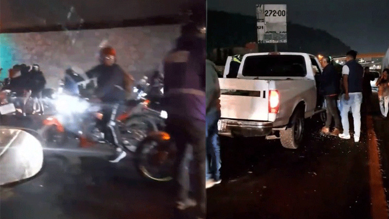 Atropellan a motociclistas peregrinos en la México-Puebla; hay al menos dos muertos y 12 heridos 