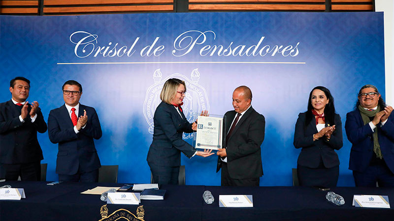 Jorge Bautista ha construido un legado con la Banda de Guerra de la UMSNH