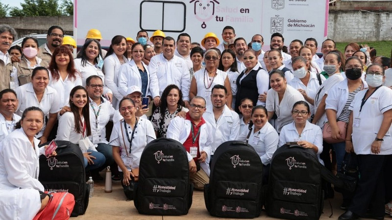 Habilita sector salud línea para pedir atención médica a domicilio en región Sierra-Costa de Michoacán 