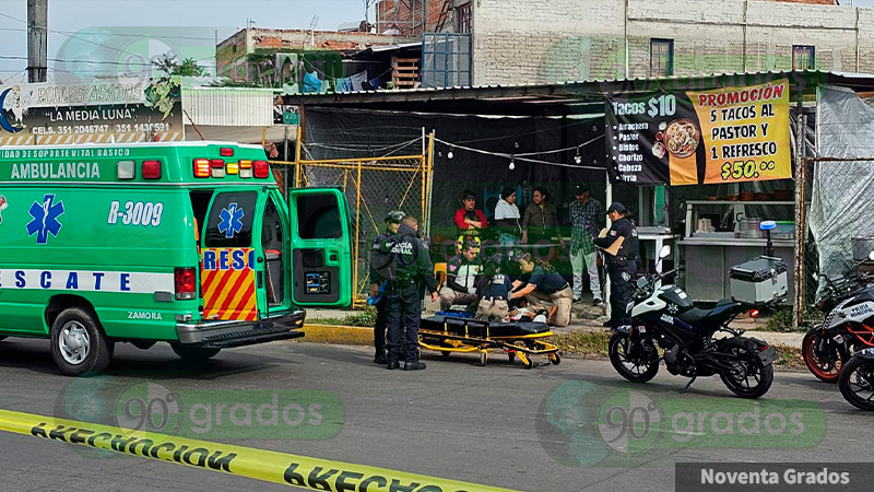 Atacan a dos en Zamora, Michoacán uno muere el otro está herido