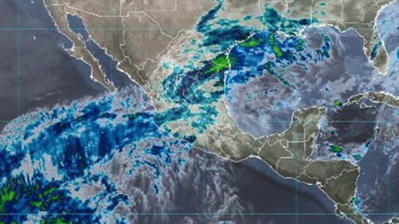 Se esperan lluvias puntuales muy fuertes para las próximas horas en Quintana Roo, Tamaulipas y Yucatán 