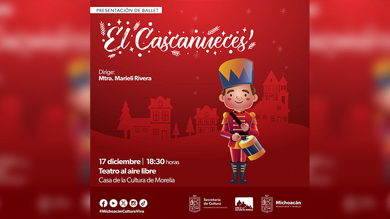 Más de 50 niñas presentarán la obra de ballet El Cascanueces 