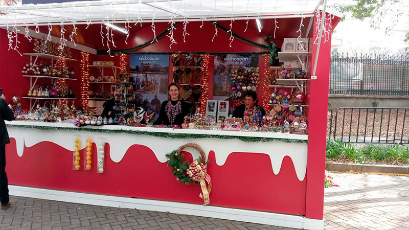 Michoacán presume destinos en Festival Turístico Navideño de CDMX