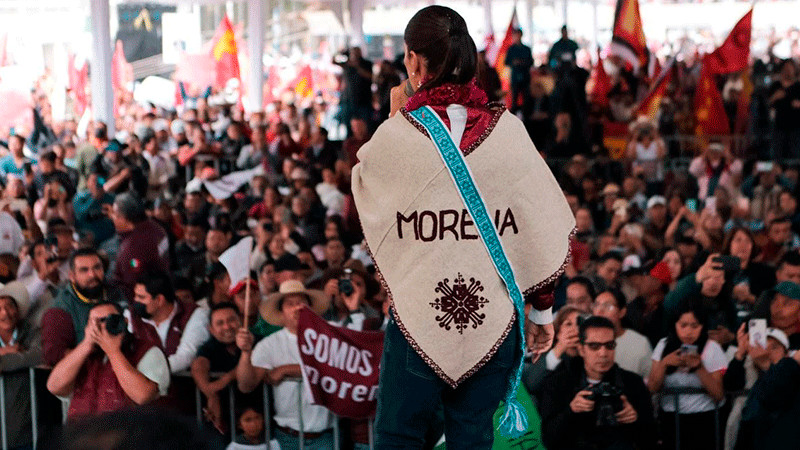 "El poder no es para enriquecerse, es para ponerse al servicio del pueblo”: Claudia Sheinbaum, en Edomex 