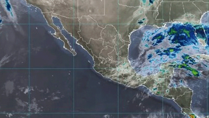 El frente frío número 17 ocasionará lluvias muy fuertes en Puebla, Quintana Roo, Veracruz y Yucatán esta noche 