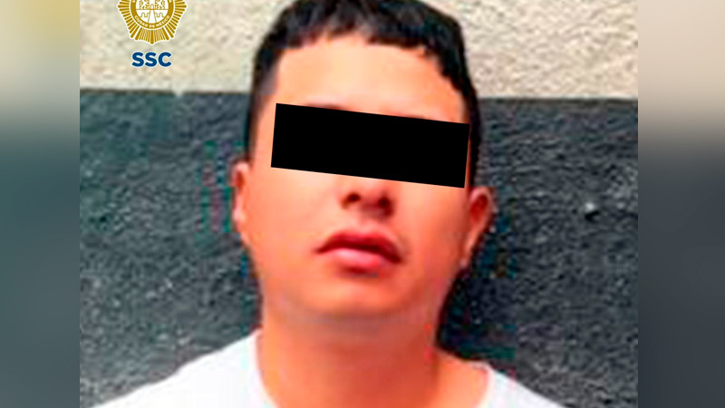 Cae presunto líder de grupo delincuencial en la alcaldía Tláhuac; en posesión de sustancias ilícitas y un arma,  