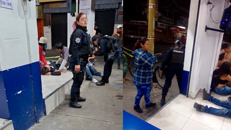 Ataque armado a balazos a comerciantes cerca del mercado Tomasa Esteves en Salamanca, Guanajuato, deja cuatro muertos