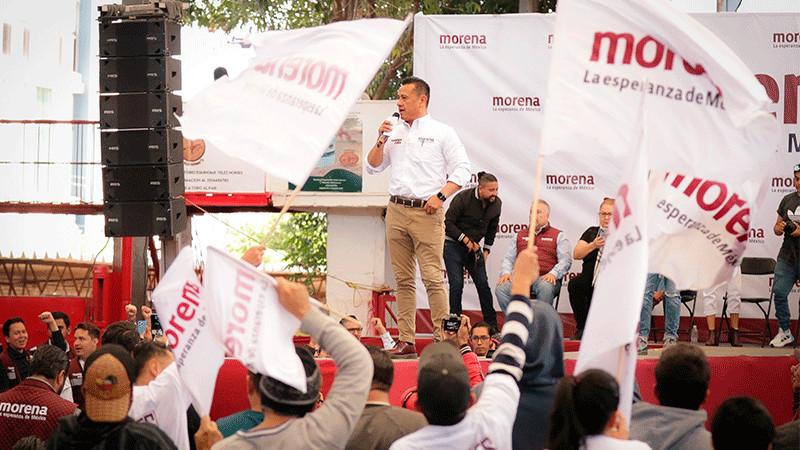 Morelia se sumará a la 4T en 2024: Torres Piña 