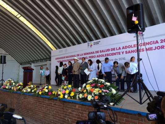 Inicia Semana Nacional de Salud del Adolescente 2016  