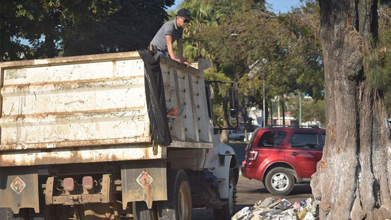 Habrá servicio de recolección en Navidad y Año Nuevo en zonas estratégicas en Uruapan 
