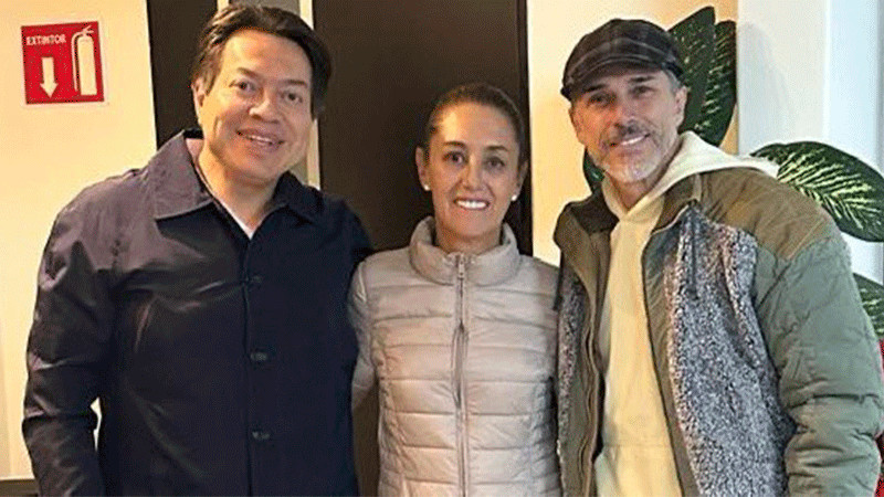 Sergio Mayer se suma al equipo de Claudia Sheinbaum 