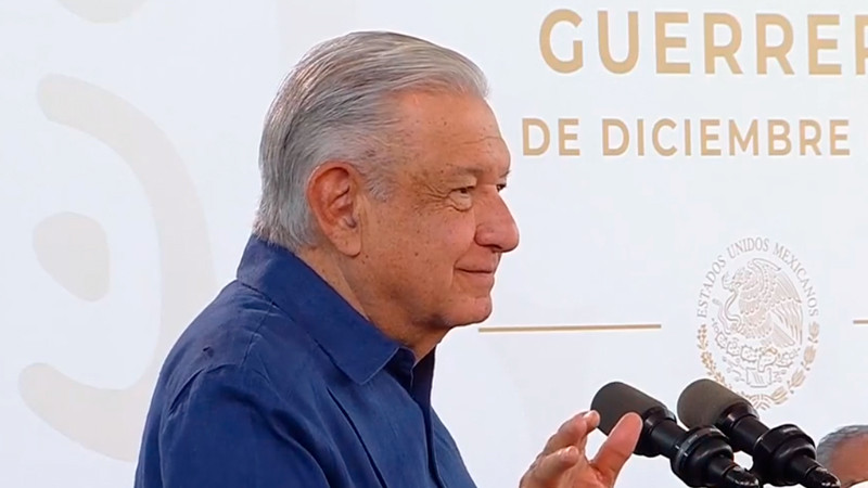 Se compromete AMLO a terminar reconstrucción de Acapulco en Marzo 