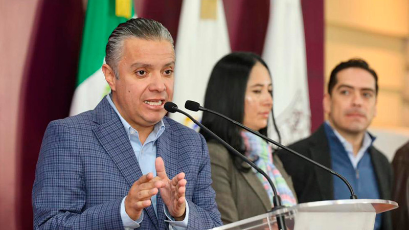 Gobierno de Michoacán celebra la aprobación del presupuesto 2024: Luis Navarro