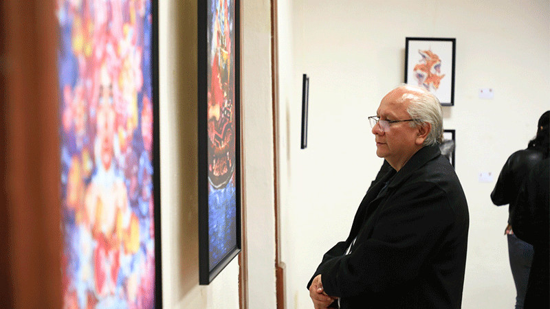 Inauguración Exitosa de la Exposición "Heridas" del Colectivo de Jóvenes Artistas "Tiamat" en Uruapan