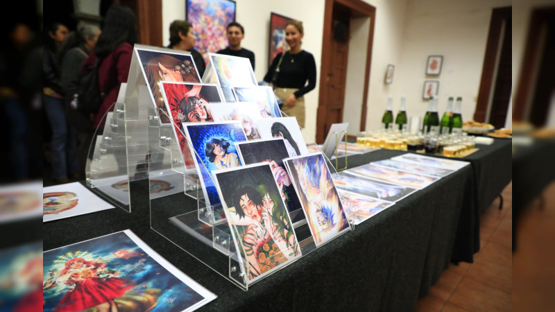 Inauguración Exitosa de la Exposición "Heridas" del Colectivo de Jóvenes Artistas "Tiamat" en Uruapan