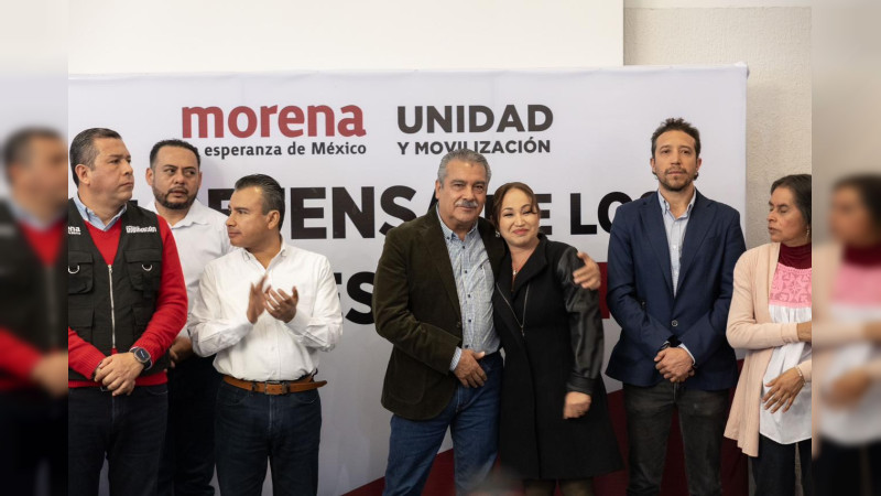 “Con humildad, afronto el encargo de defender la 4T en Michoacán”: Raúl Morón