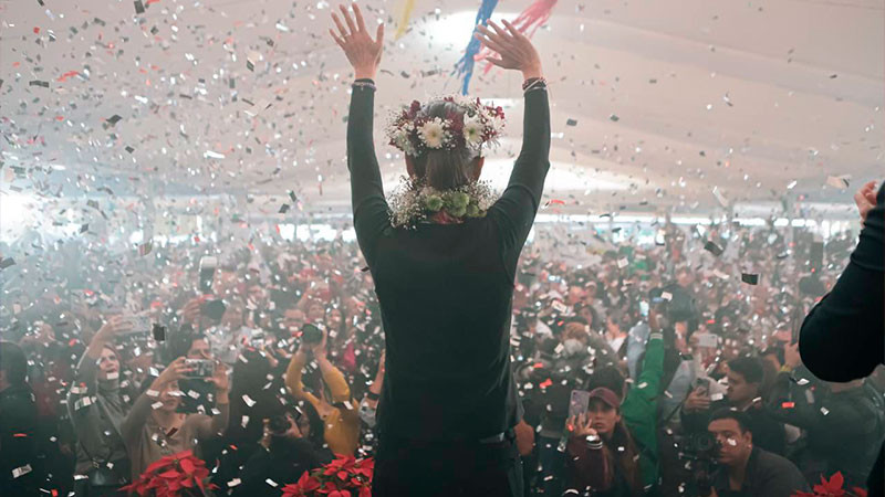 “Allá los une el interés, aquí construimos unidad”: Desde Cuajimalpa, Claudia Sheinbaum 