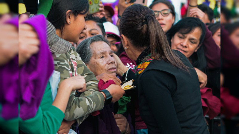 “Allá los une el interés, aquí construimos unidad”: Desde Cuajimalpa, Claudia Sheinbaum 