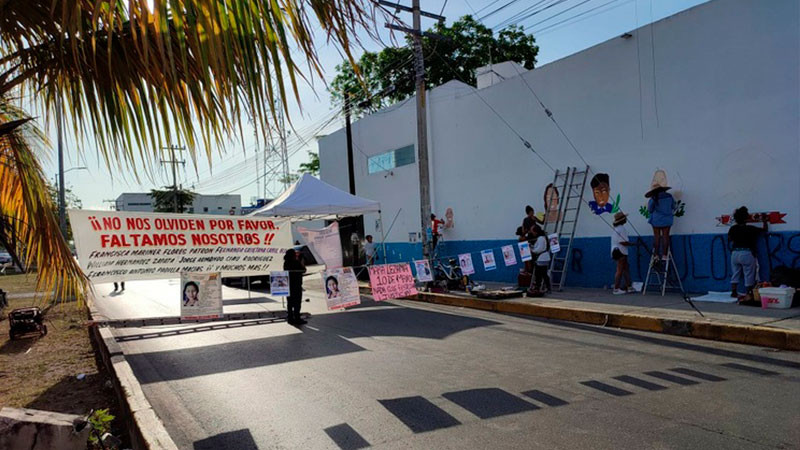 En Quintana Roo, madres buscadoras protestan por reducción de cifras de desaparecidos  