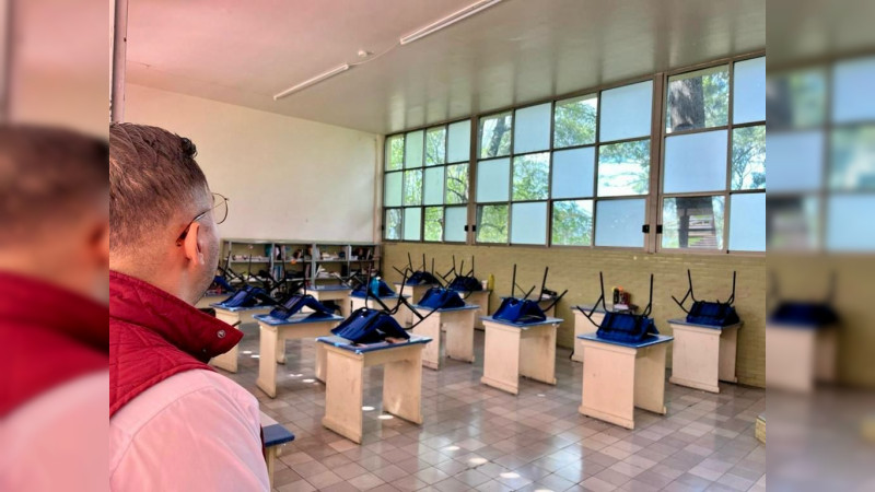 Michoacán cumplió con supervisiones a 219 claves escolares en media superior