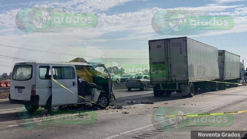 Trágico accidente en la 57 a la altura de Calamanda, en El Marqués, Querétaro 