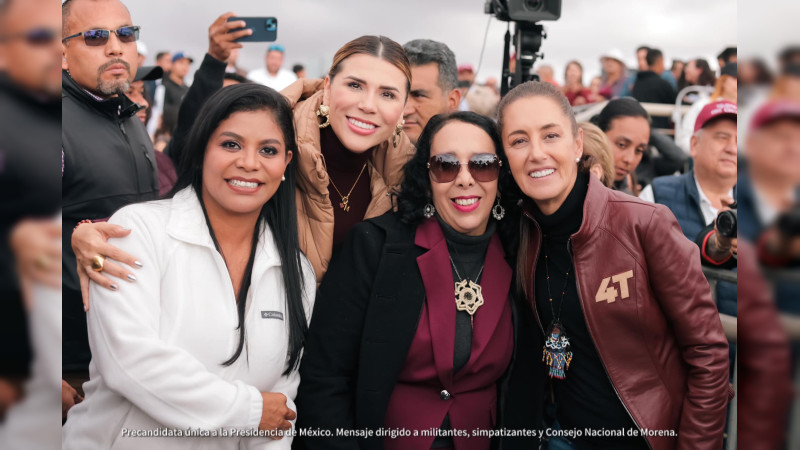 Claudia Sheinbaum se compromete a mantener IVA y bajar ISR en la frontera 